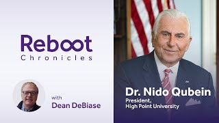 Rebooting Education Businesses Yourself With Passion, Nido Qubein - President High Point University