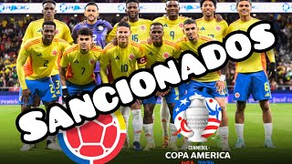 fuerte sanción recibe la selección Colombia por parte de la Conmebol