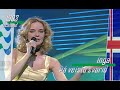 eurovision 1993 Iceland 🇮🇸 Inga - Þá veistu svarið ᴴᴰ