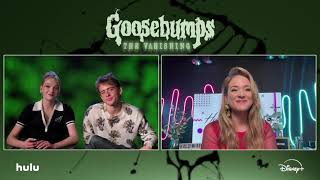 Goosebumps Interviews with Jayden Bartels  Sam McCarthy | Hollywire