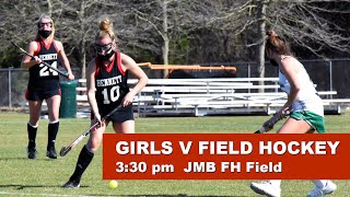 JMB Field Hockey vs Pocomoke HS 4/9/2021