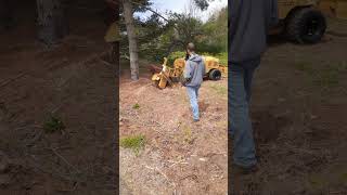 Rayco RG80 stump grinder