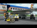 airport passenger terminal lego city product animation 60104