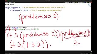 Racket Programming For Sequences