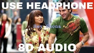 Hey Shona (8D Audio) - Shaan, Sunidhi Chauhan | Tara Rum Pum