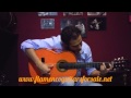 Diego del Morao plays the Gerundino Fernández 1990 flamenco guitar for sale