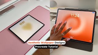 How to Create Aesthetic Wallpapers | Procreate Tutorial + Free Wallpapers ✨✍🏽