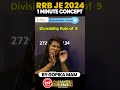 RRB JE 2024 Maths Tricks Under 1 Minute #aejesupercoaching #RRBJE2024 #rrbjemaths #rrbjepyqs