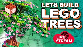 Lets Build LEGO Trees | Live Stream Tutorial