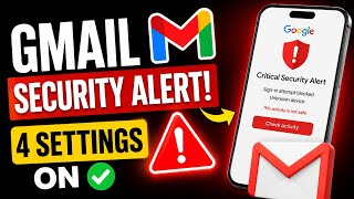 Gmail Security Alert Problem Solution 2026 4 Important Settings To Keep Your Google Account Safe