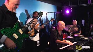 Korg at Winter NAMM 2013 - Tom Coster, Steve Smith, Victor Wooten, Frank Gambale Live Performance