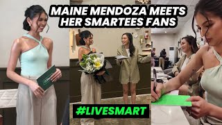 Maine Mendoza NAKABONDING Ang Ilan Sa Kanyang Mga Smartees Fans | Smart Meet \u0026 Greet #livesmart | IK