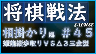 【将棋戦法カタログ】相掛かり編＃45：耀龍縦歩取りVS△３三金型