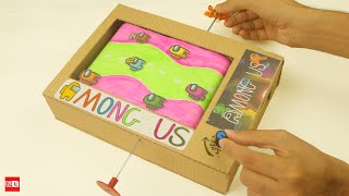 How To Make AMONG US Game From Cardboard
