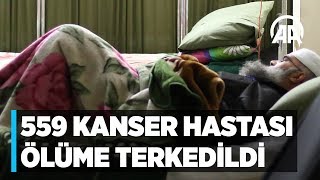 Doğu Guta'da 559 kanser hastası ölüme mahkum edildi