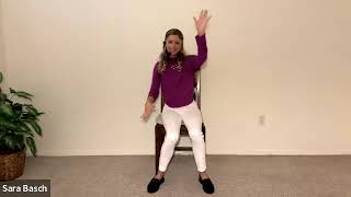 Fun and Easy Beginner Level Chair Exercise Program for Seniors: Music and Movement Therapy Class 3