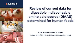 Review of current data for DIAAS values determined for human foods