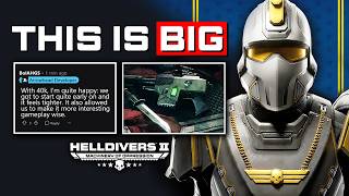 Helldivers 2 - Huge Dev Hint Dropped