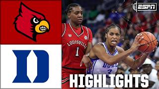 OT THRILLER 🚨 Louisville Cardinals vs. Duke Blue Devils | ACC Championship Highlights | ESPN CBB