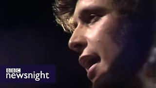 Don McLean performs American Pie live at BBC in 1972 - Newsnight archives