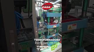 TERMOFORMADORA TERMO TECH TTF 400A 3 ESTACIONES