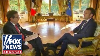 President Macron on relations with the US, Syria and Russia