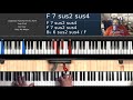 Lets Chill (by Guy) - PIANO TUTORIAL