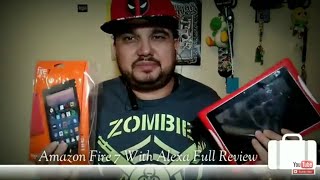 Amazon Fire 7 Tablet (2017) With Alexa Unboxing + Full Review Of Specs Is It Worth $50 Holiday Gift?