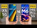 POCO X6 5G vs POCO M6 Pro 5G