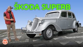 ŠKODA SUPERB z roku 1936. 1 z 3 kusov na svete. Parádna jazda! - volant.tv