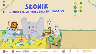 SŁONIK W PRZEDSZKOLU – cz. 3. Słonik nie dostaje zaproszenia na urodziny | Teatr MŁYN