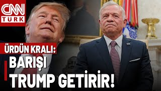 🚨 Ürdün Kralı Açıkladı, Trump İle Çalışacağız Dedi! Ürdün Trump'a Teslim Mi Oldu?