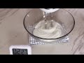 마카롱 머랭치기 머랭만들기 무편집 홈베이킹 초보 계란1개 머랭올리기 how to make meringue for macarons