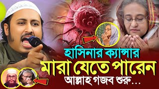 হাসিনার ক্যা/ন্সা/র মারা যেতে পারেন'আল্লহ গজব শুরু┇Qari Yasin Ali Saheb Jalsa┇Qari Yasin Ali Waz.