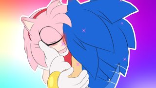 SONIC MAKES A MOVE ON AMY! (SonAmy Comic Dub)