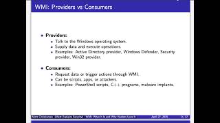 Understanding Windows Management Instrumentation
