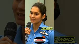 Air force officer Avni chaturvedi by pm Modi motivational story upsc aspirant