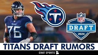 Tennessee Titans Draft Rumors Ahead Of The 2024 NFL Draft | 7-Round Titans PFF Mock Draft