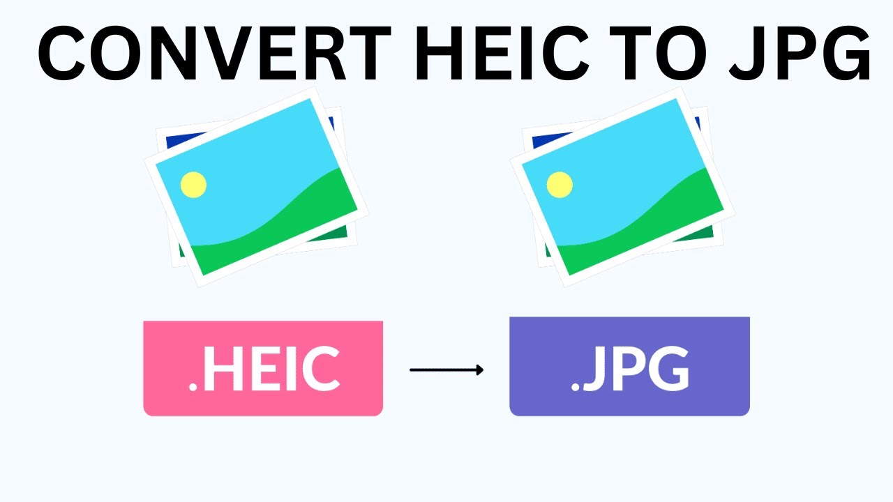 How To Convert HEIC To JPG On Windows! - YouTube