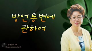 방언 통변 이란 은사를 정확히 알아야 합니다 (은혜선교교회: 하현일목사)