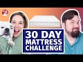 We SLEPT On The CHEAPEST AMAZON Mattress For 30 DAYS!