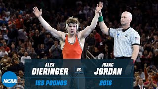 Alex Dieringer vs. Isaac Jordan: 2016 NCAA title match (165 lbs.)