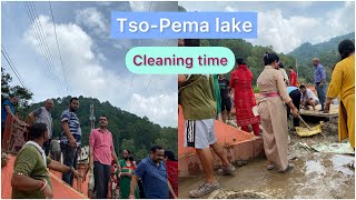 TSO-PEMA HOLY LAKE: Cleaning time | DAG | Rewalsar |After heavy rainfall |Team work| Tibetan | India