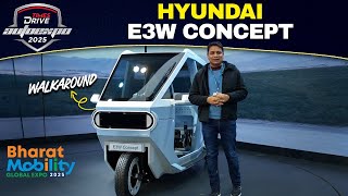 Hyundai E3W \u0026 E4W Concepts Unveiled at Auto Expo 2025 | Times drive green