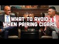 What to Avoid When Pairing Cigars