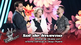Simone de Oliveira com António Zambujo & Diogo Piçarra - "Sol de Inverno" | The Voice Portugal