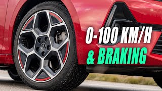 2022 Opel Astra GS Hybrid 1.6 Turbo A8: 0-100 km/h Acceleration & 100-0 km/h Emergency Braking