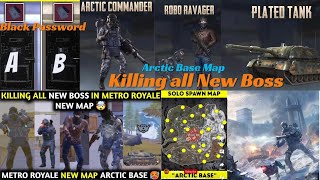 Metro Royal - Killing All New BOSS ARCTIC Base Mode !!  New Black Password -A-B || Arctic Base Mode