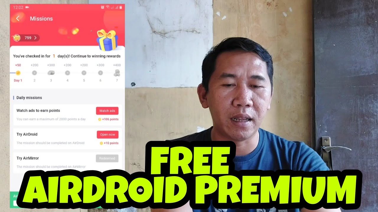 Merasakan AIRDROID PREMIUM Tanpa Harus Bayar - YouTube