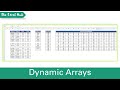 Excel Intermediate #14 - Dynamic Arrays in Excel: The New Way to Filter, Sort & Transform Data